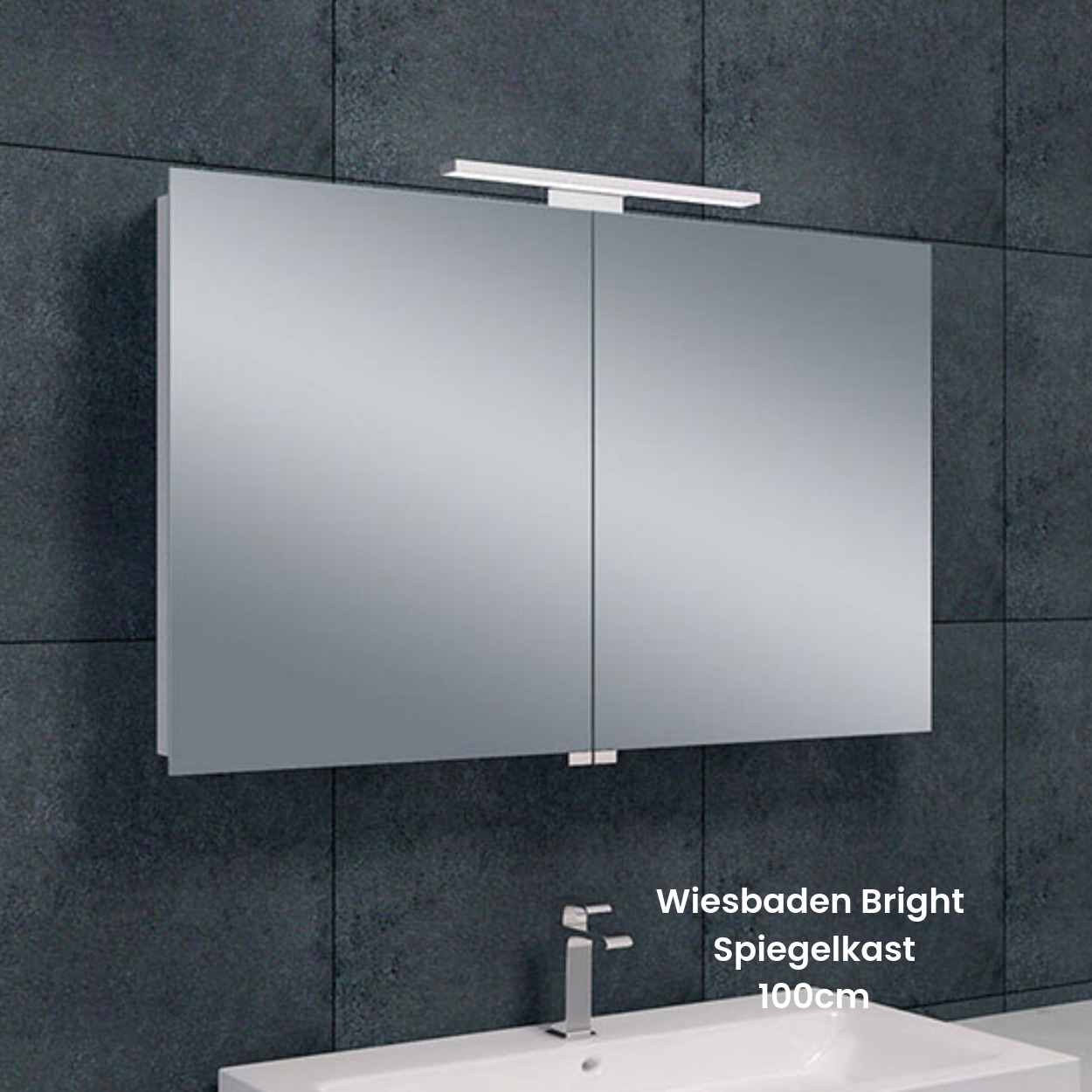 Wiesbaden Bright Spiegelkast met Led verlichting